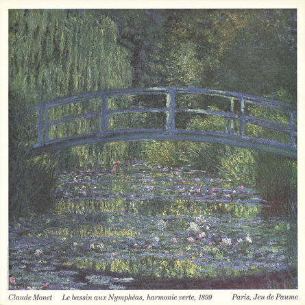 Claude Monet, ‘Le Bassin Aux Nympheas, Harmonie Verte, 1989’, 1987