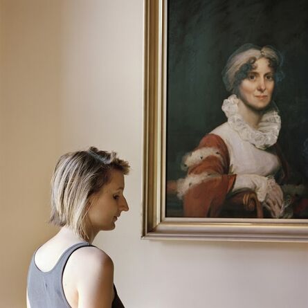 Frances F. Denny, ‘Edith, with a portrait of her ancestor’, 2013