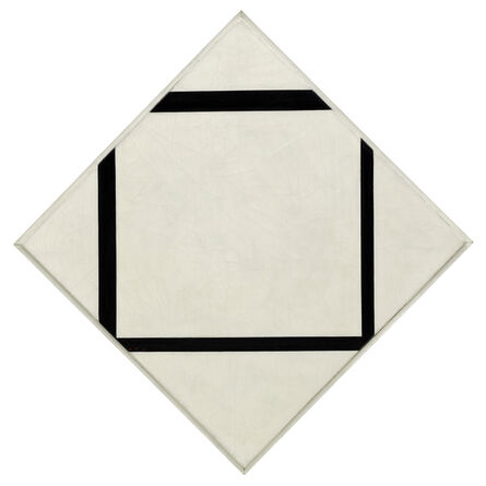 Piet Mondrian, ‘Composition No. 1: Lozenge with Four Lines,’, 1930