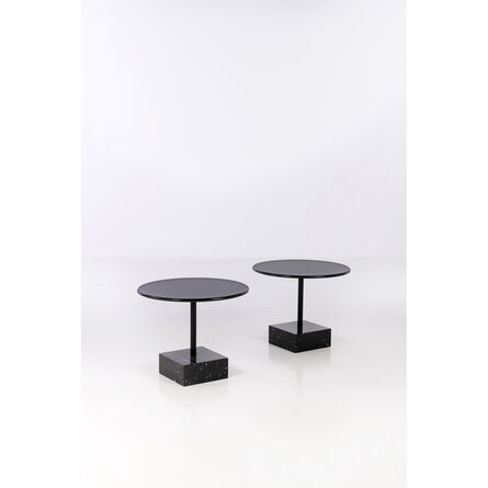 Ettore Sottsass, ‘Primavera - Pair of pedestal tables’, circa 1990