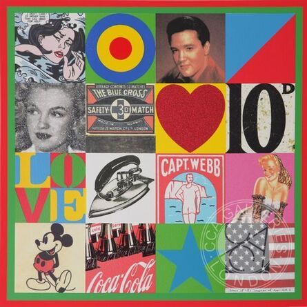 Peter Blake, ‘Some of the Sources of Pop Art VI’, 2007
