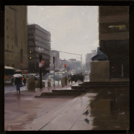 Ben Aronson, ‘From the Steps of the BPL’, 2016