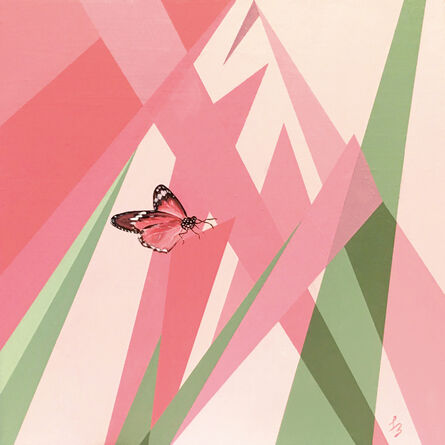 Felix Burgos, ‘Pink Butterfly’, 2019