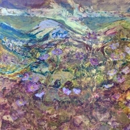 Jane Tate, ‘Taos Mnt. with Wild Roses’, Unknown