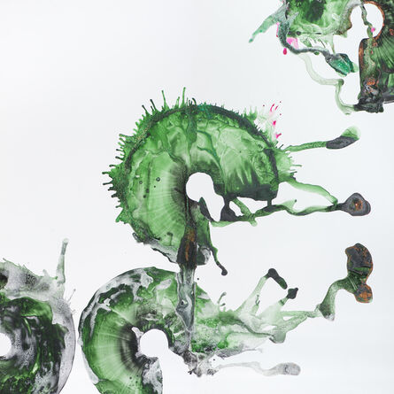 Nellie King Solomon, ‘Spirulina - Hookers Green Rings 1’, 2010
