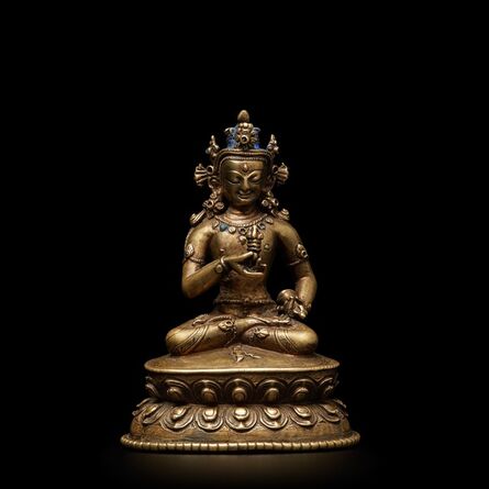Unknown, ‘A small bronze figure of Vajrasattva’, 14th century