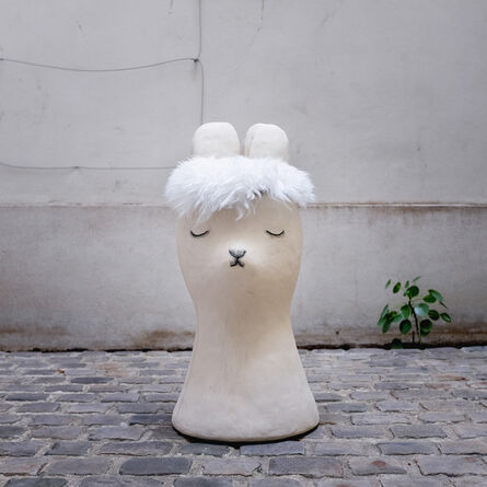 Clémentine de Chabaneix, ‘Big Bunny Stool’, 2018