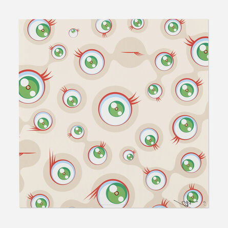 Takashi Murakami, ‘Jellyfish Eyes - Cream 4’, 2001