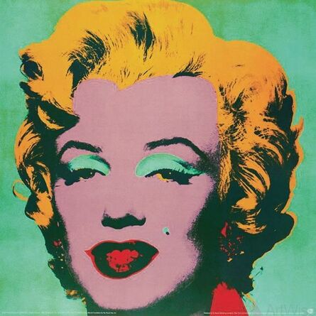 Andy Warhol, ‘Marilyn Green #23’, 1989