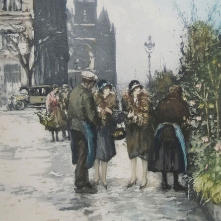 Manuel Robbe, ‘"Le Marché aux fleurs"’, ca. 1928