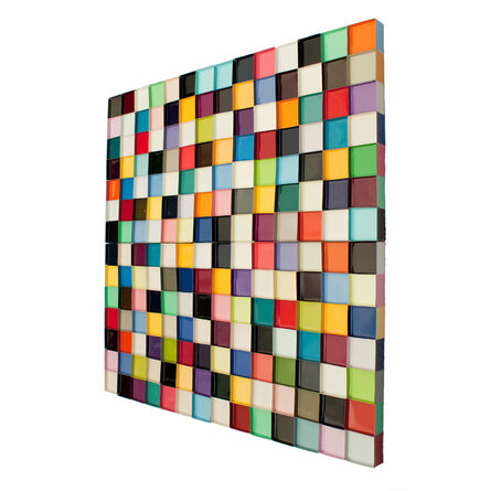 Janet Sherman, ‘'Seven Sevens' Single Panel Geometric Wall Art’, 2016