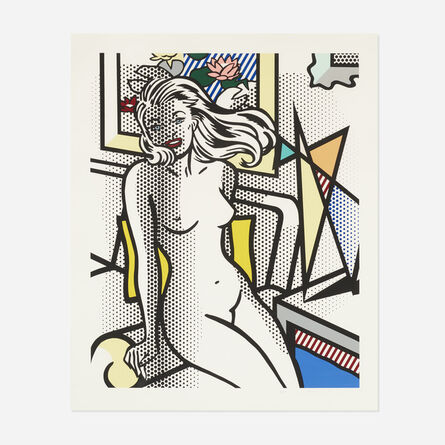 Roy Lichtenstein, ‘Nude with Yellow Pillow (from the Nude series)’, 1994