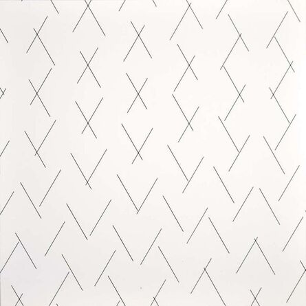 François Morellet, ‘Intersecting Lines - Plate 3’, 1975