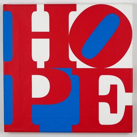 Robert Indiana, ‘Red/ White/ Blue HOPE’, 2008