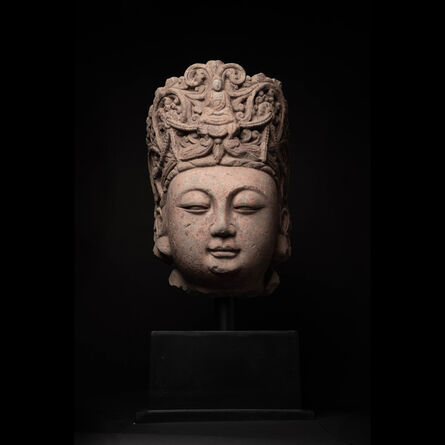Ming Dynasty, ‘Ming Guanyin Stone Head ’, Ming Dynasty, c. 1500 , 1650 A.D.