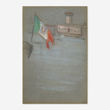 Arthur Beecher Carles, ‘Venetian Scene (#18 from sketchbook)’