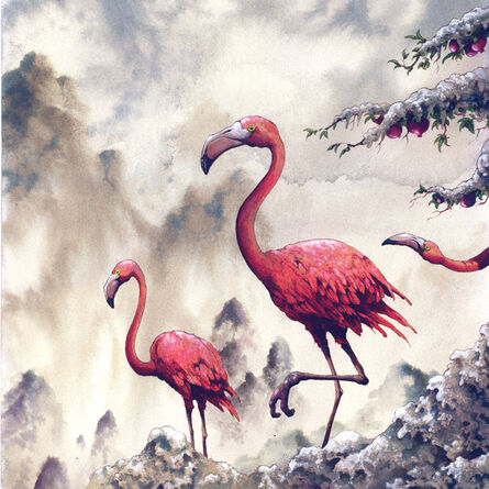 Arik Roper, ‘Flamingos’, 2013