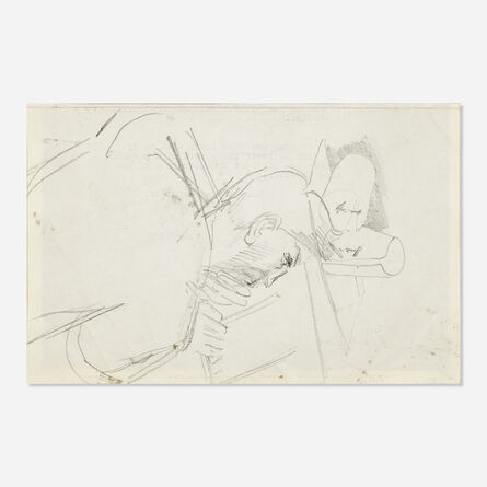 Stanley Spencer, ‘Untitled (sketch of a man)’