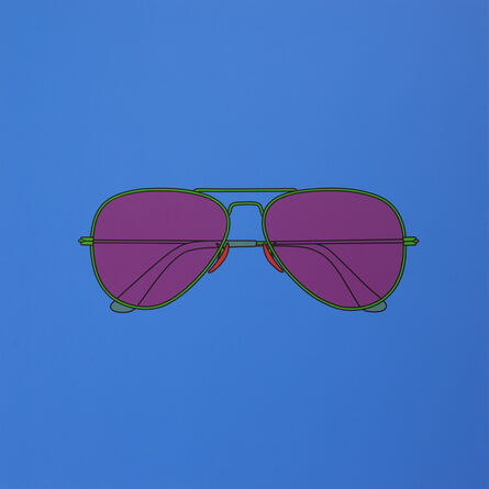 Michael Craig-Martin, ‘Untitled (Sunglasses), 2021’, 2021