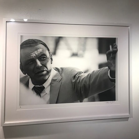 Terry O'Neill, ‘Frank Sinatra Leaning, 1968 Miami, Hand Signed Edition’, 1968