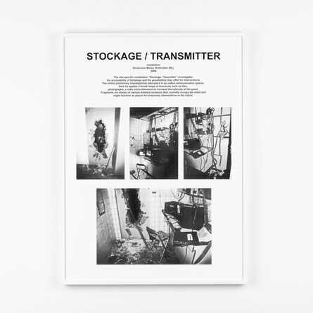 Philippe Van Wolputte, ‘Stockage / Transmitter’, 2020