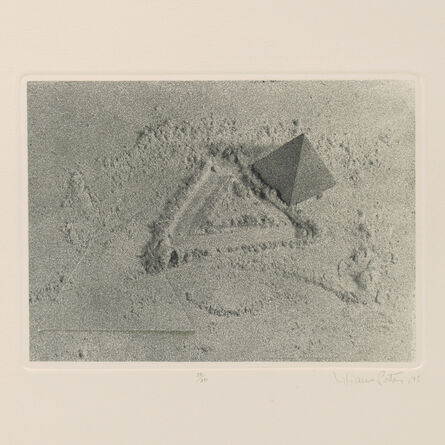 Liliana Porter, ‘Untitled (with triangle)’, 1975