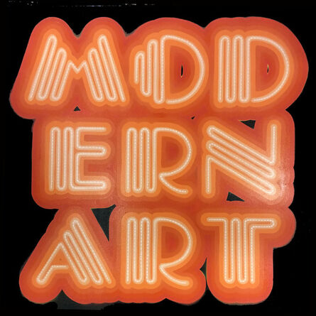 Ben Eine, ‘Modern Art Neon Font’, 2017