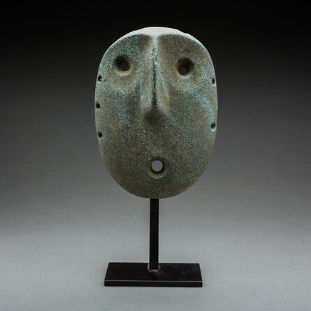 Unknown Pre-Columbian, ‘Alamito Green Stone Mask’, 400 AD to 950 AD