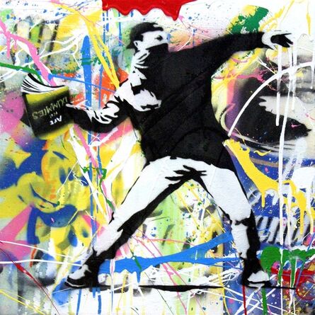Mr. Brainwash, ‘Banksy Thrower (17) ’, 2015