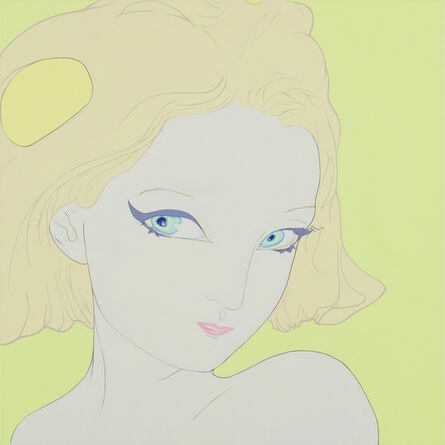 Amano Yoshitaka, ‘Lady Yellow Green’, 2019