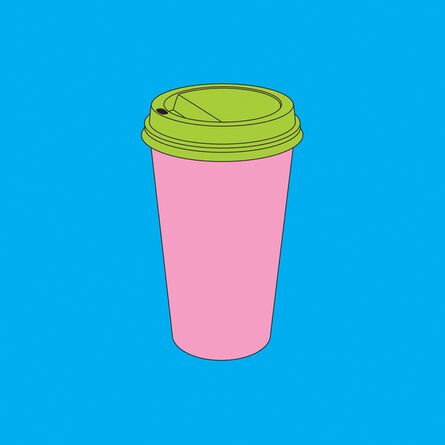 Michael Craig-Martin, ‘Objects of Our Time: Takeaway Coffee’, 2014