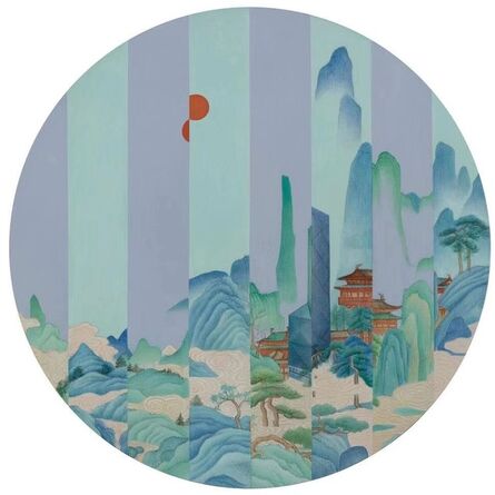 Yangyang Wei, ‘Pavillion in the sky’, 2019
