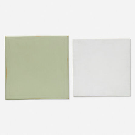 Stuart Arends, ‘Celadon; White (two works)’, 1989