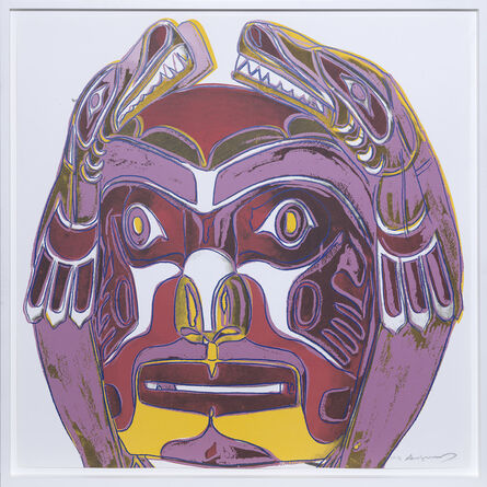 Andy Warhol, ‘Northwest Coast Mask’, 1986