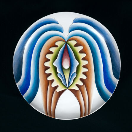 Judy Chicago, ‘Hatshepsut Test Plate #3 from The Dinner Party’, 1973-1974