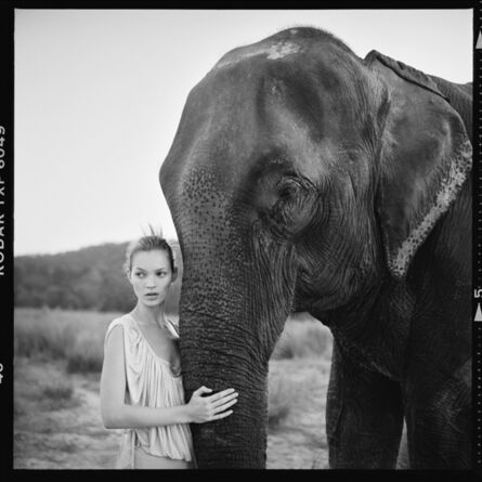 Arthur Elgort, ‘Kate Moss, Nepal, British Vogue’, 1993