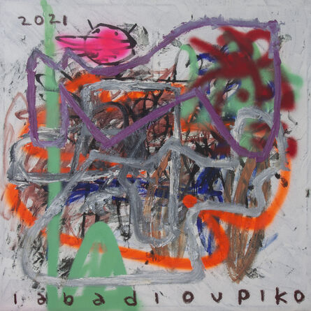 Iabadiou Piko, ‘Standing on the storm’, 2021