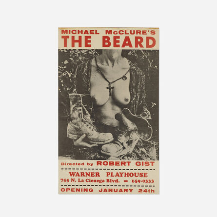 Wallace Berman, ‘Untitled (The Beard Poster)’, 1967