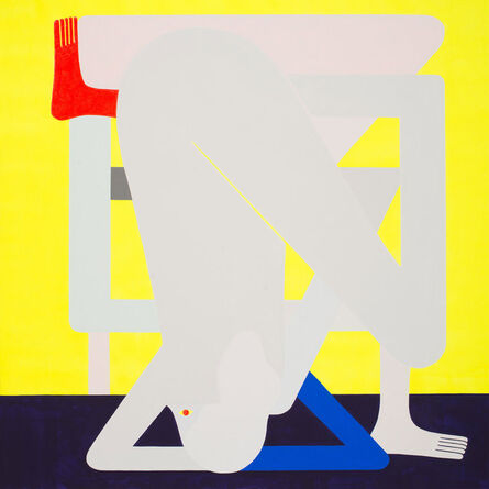 Richard Colman, ‘Awkward Figure (Yellow)’, 2016