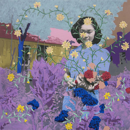 Daisy Patton, ‘Untitled (Gardener with Bouquet)’, 2018