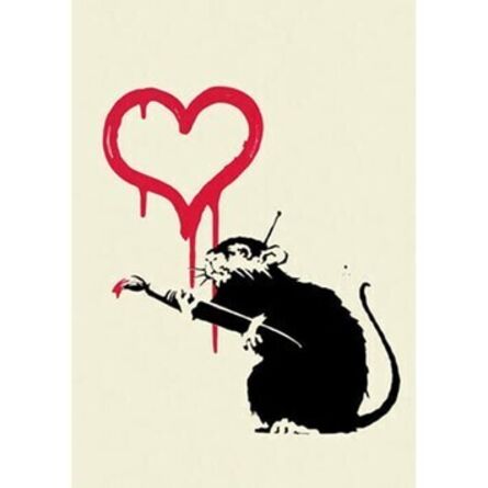 Banksy, ‘Love Rat (Signed)’, 2004