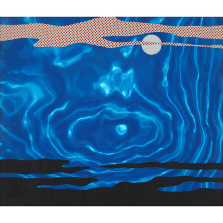 Roy Lichtenstein, ‘Moonscape from 11 Pop Artists, Volume I’, 1965
