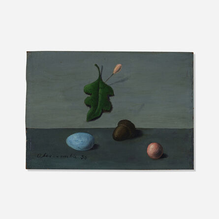 Gertrude Abercrombie, ‘Leaf, Egg, Acorn and Marble’, 1955