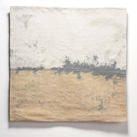 Sara Brennan, ‘Linen Tapestry with Broken Grey Line’, 2014