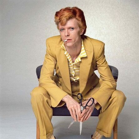 Terry O'Neill, ‘David Bowie, Yellow Suit( Lifetime Edition)’, 1974
