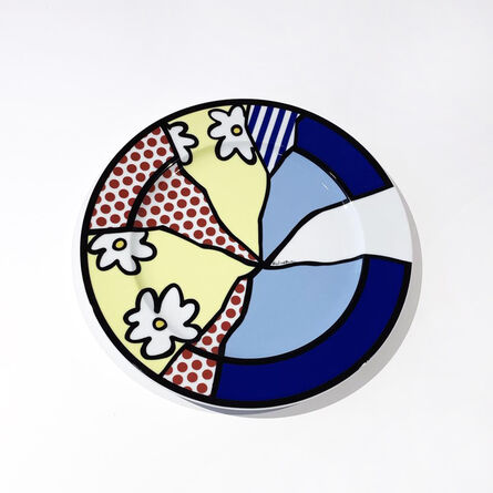 Roy Lichtenstein, ‘Untitled Plate (Waterlily)’, 1990