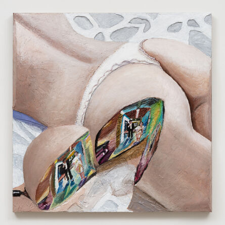 Gina Beavers, ‘Liz Phair ‘Parasite’ Butt Cake’, 2020