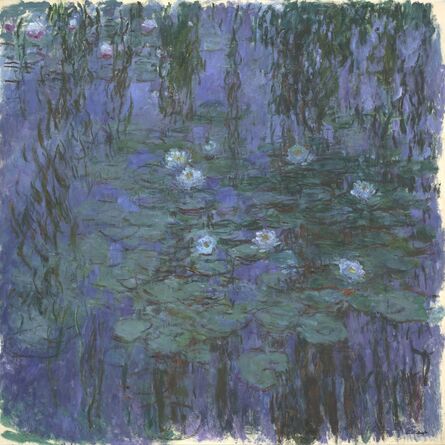 Claude Monet, ‘Blue Water Lilies’, 1916-1919