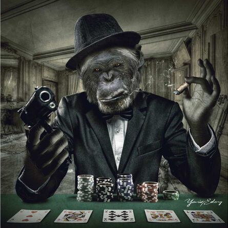 Yaniv Edery, ‘Poker Monkey’, 2019