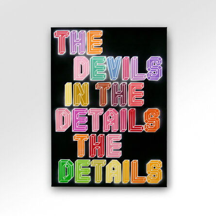 Ben Eine, ‘The Devils In The Detail’, 2021